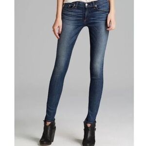 Rag & Bone Skinny Jeans Preston Wash Edgy Pockets